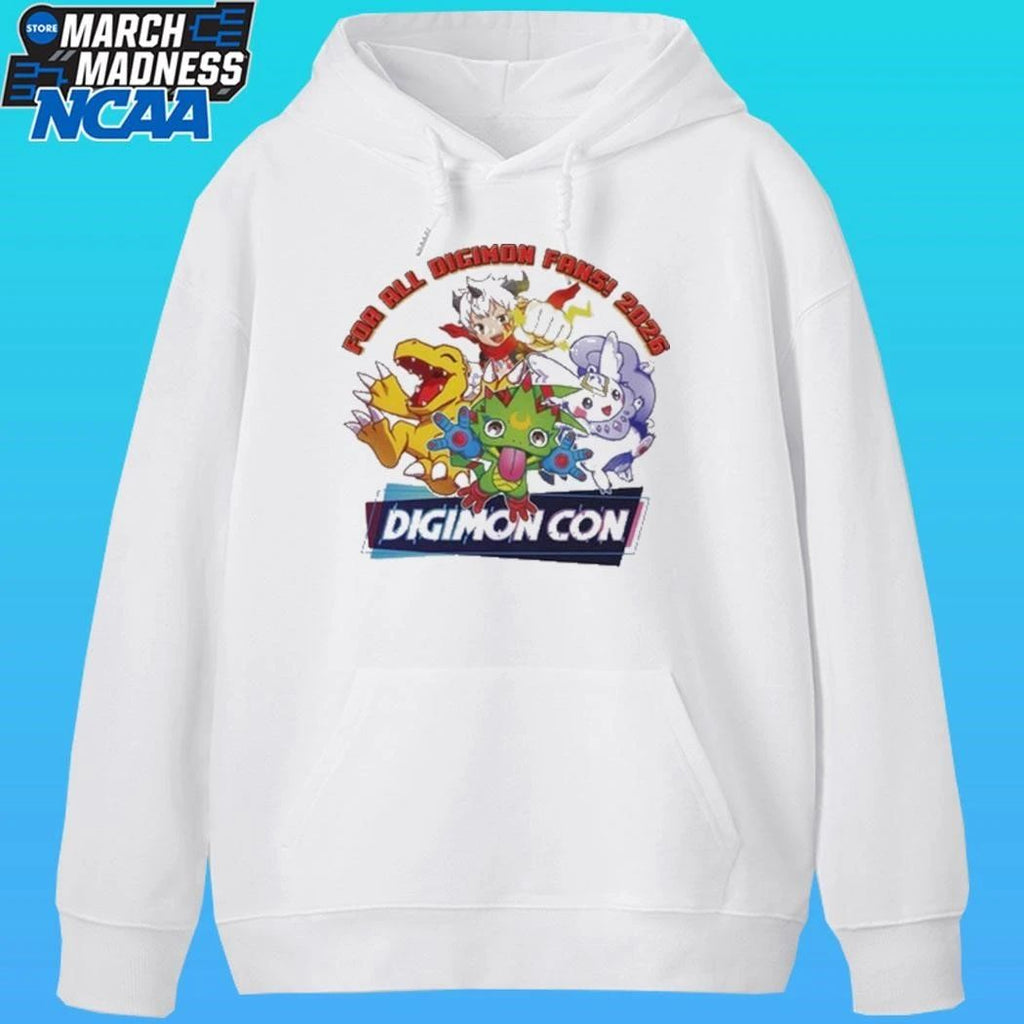 For All Digimon Fans 2026 Digimon Con Shirt
