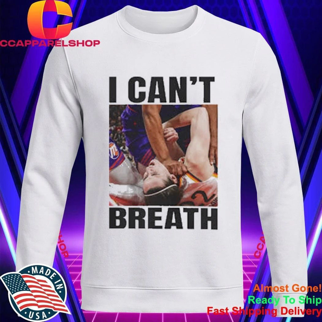 I Can’t Breathe Caitlin Clark Shirt