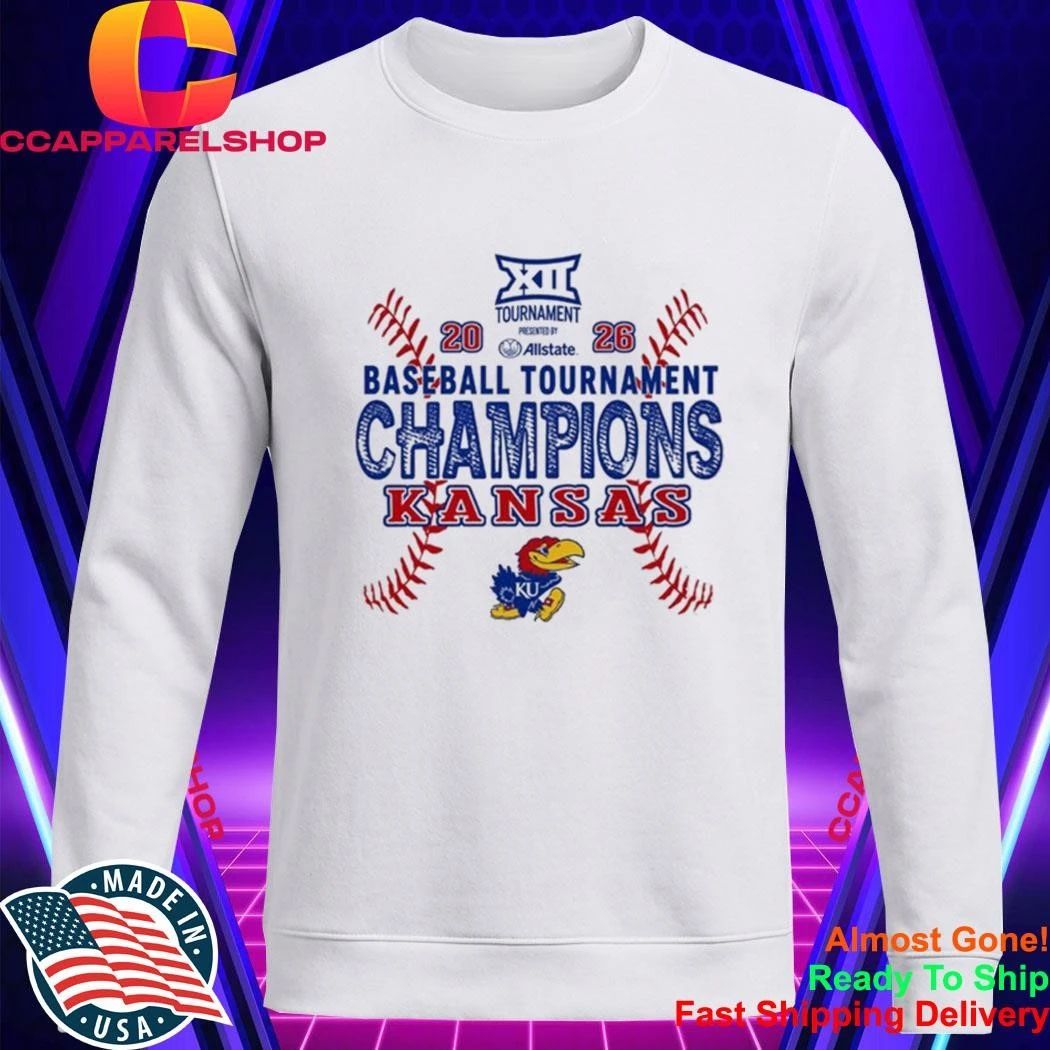 Kansas Jayhawks Big 12 Baseball Tournament 2026 Shirt