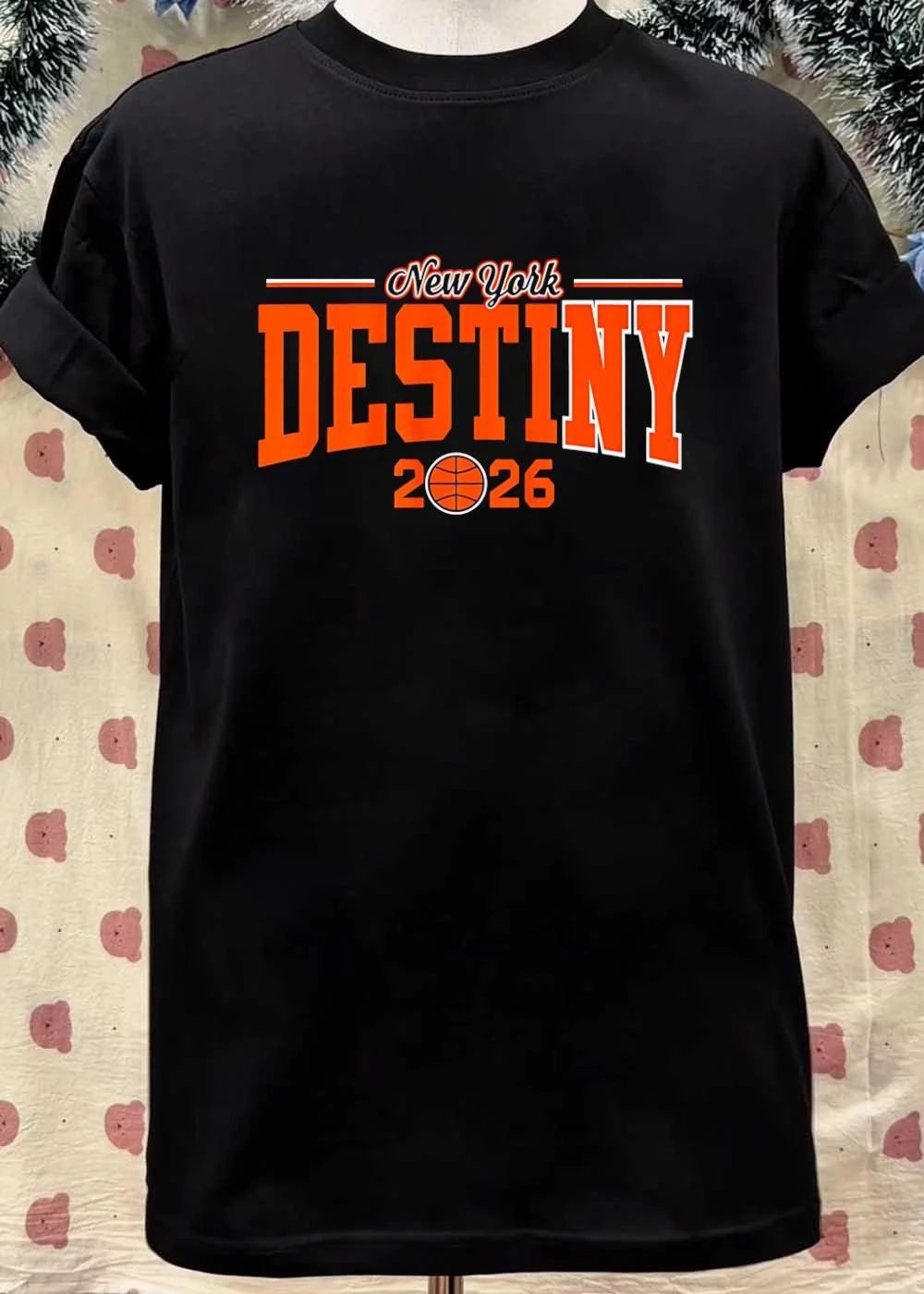 New York Destiny 2026 Basketball T-Shirt