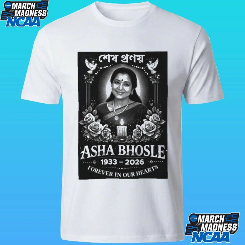 Rest In Peace Asha Bhosle Forever In Our Hearts 1933 2026 Shirt
