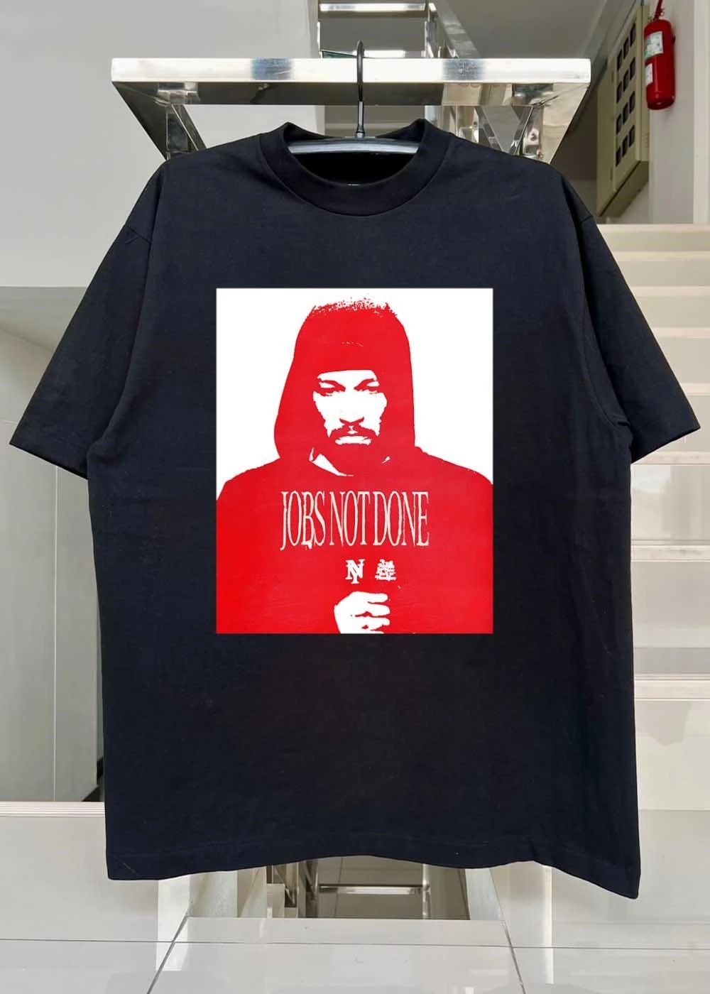 NY Jobs Not Done New York Hip Hop Artist Portrait T-Shirt