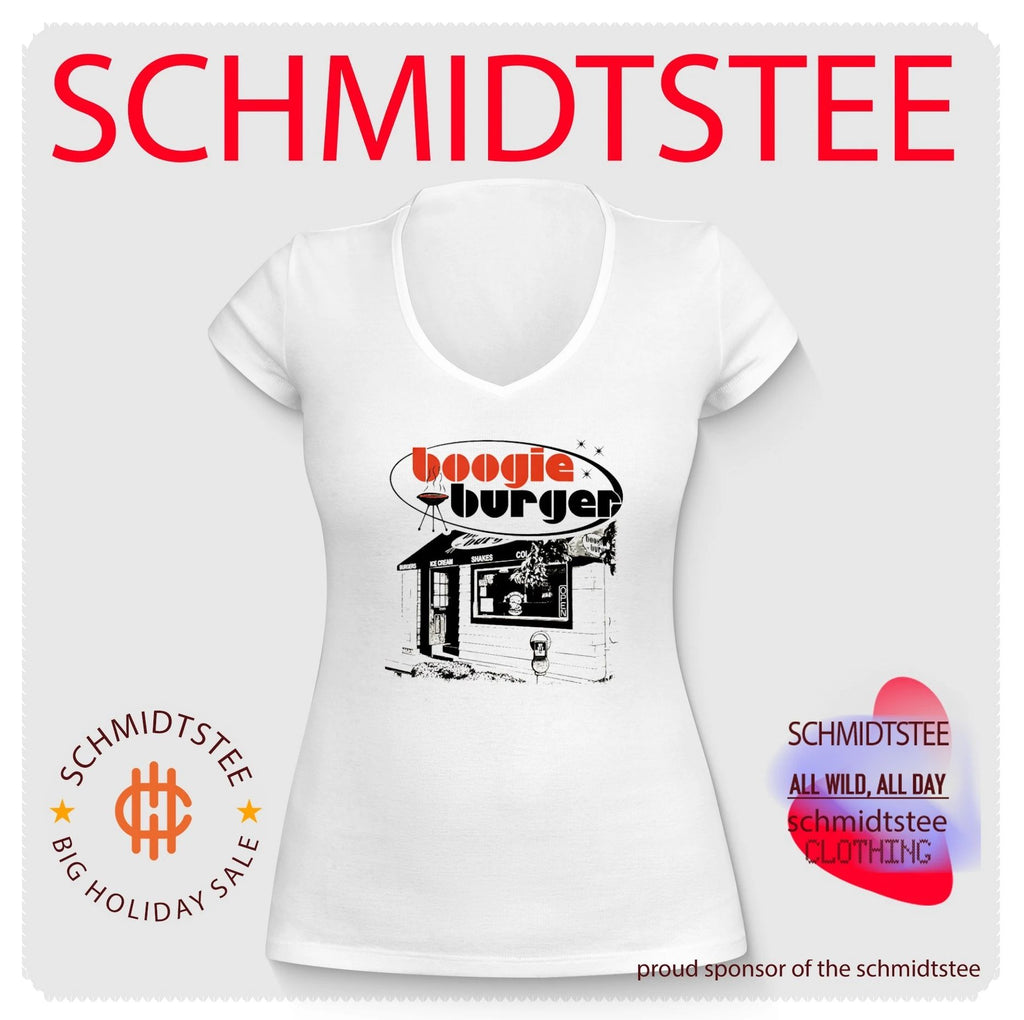 Boogie Burger Retro Diner fast food grill shirt
