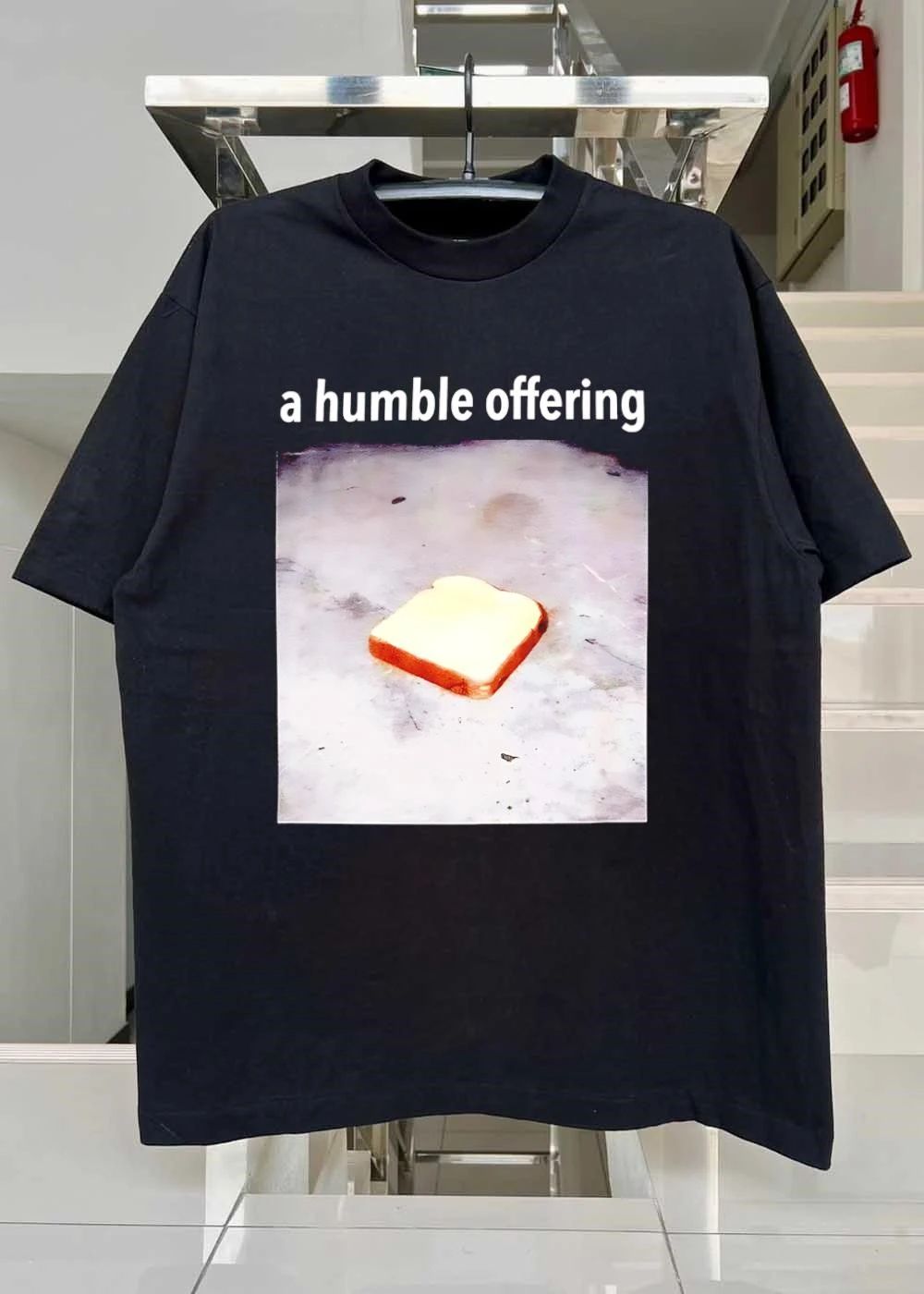 A Humble Offering Bread Slice Shirt