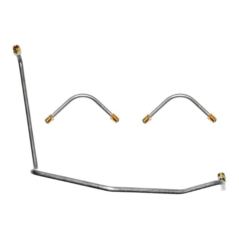 1970-72 Chevrolet Camaro/SS 396CID-375HP 4bbl Holley Dual-Feed 3/8″, 5/16″ Pump to Carb Lines (Requires Y Block) 3pc, Stainless