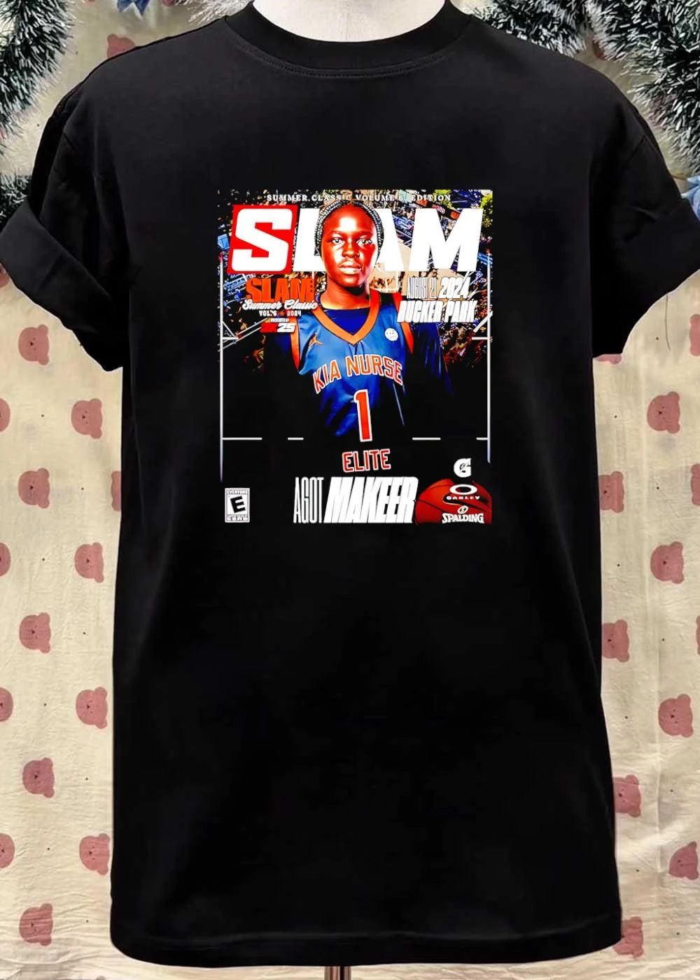 Agot Makeer at the SLAM Summer Classic Volume 6 shirt