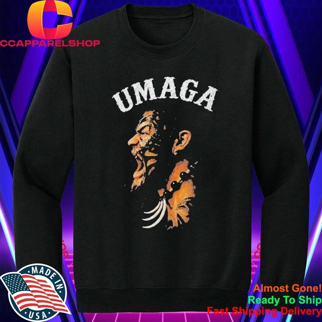 Jacob Fatu With Umaga Shirt
