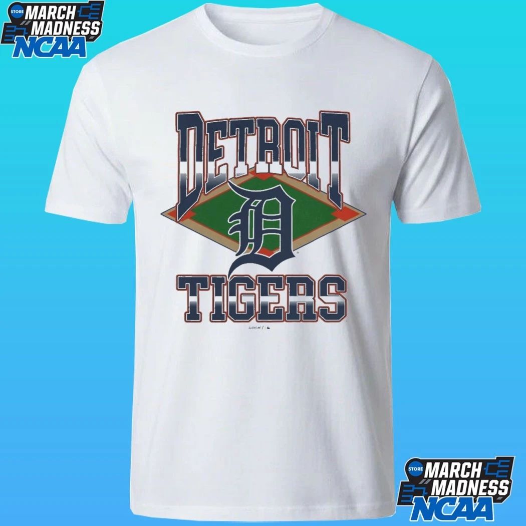 Detroit Tigers Baseball Retro Diamond Shirt