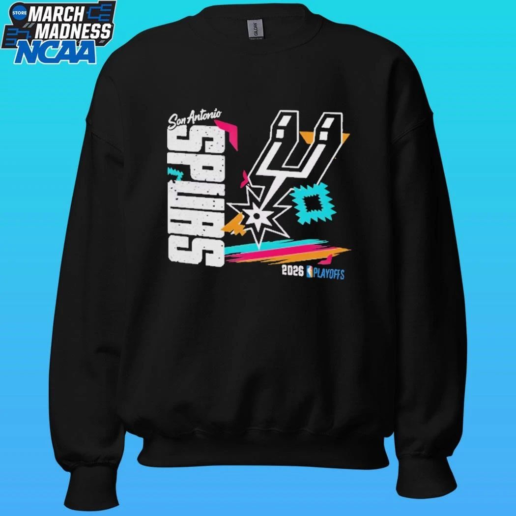 San Antonio Spurs 2026 Nba Playoffs Graphic Shirt
