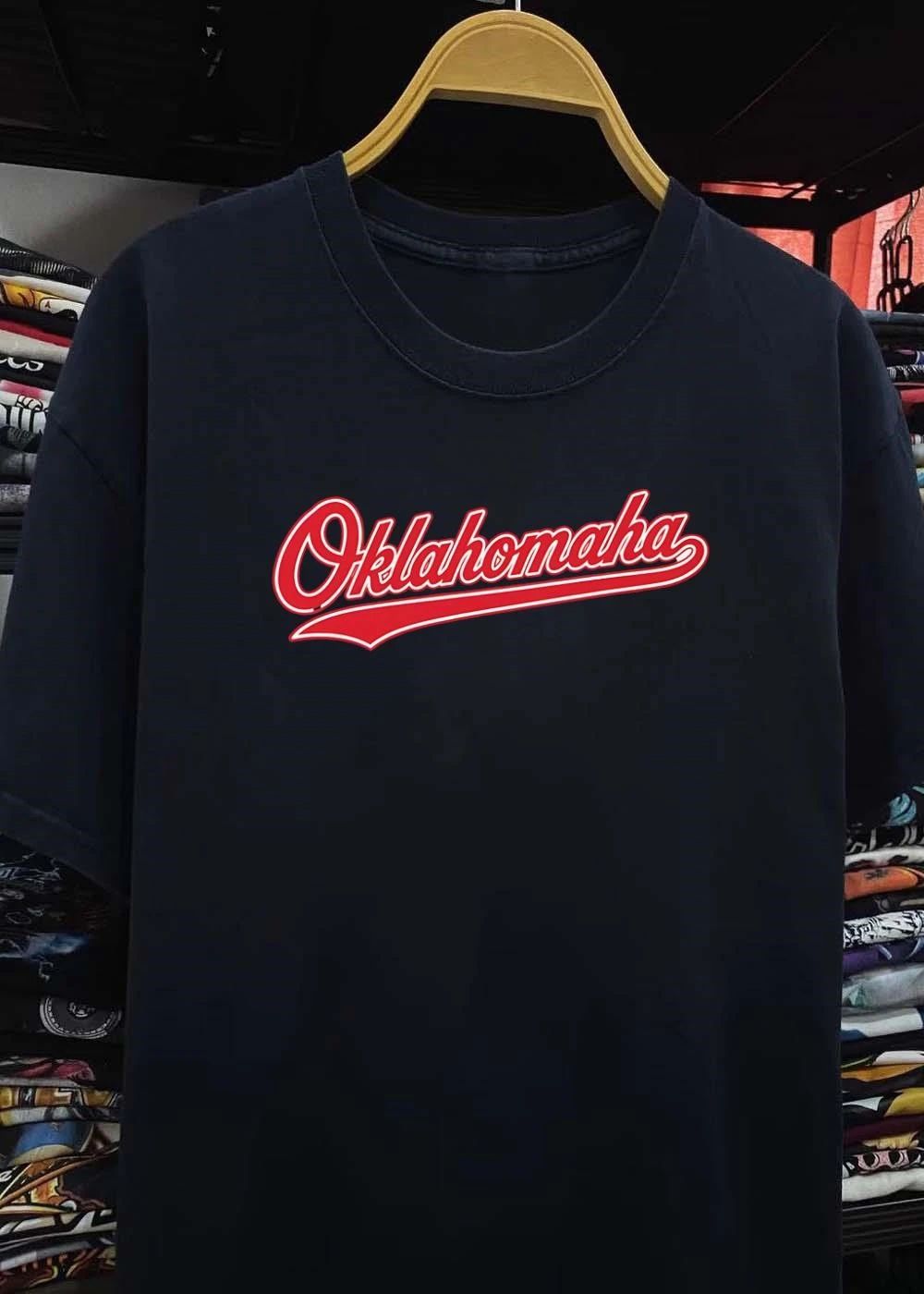 Oklahomaha Apparel Official Oklahomaha Script Logo T-Shirt
