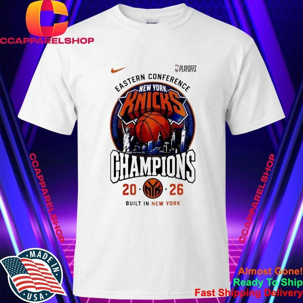 Knicks 2026 Eastern Conference Champions Built In New York Shirt