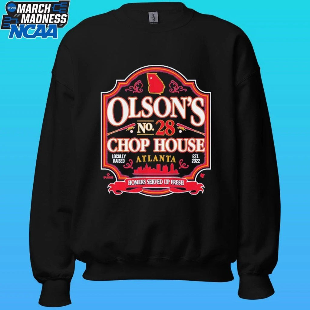 Matt Olson’s Chop House Atlanta Homers Served Up Fresh Shirt