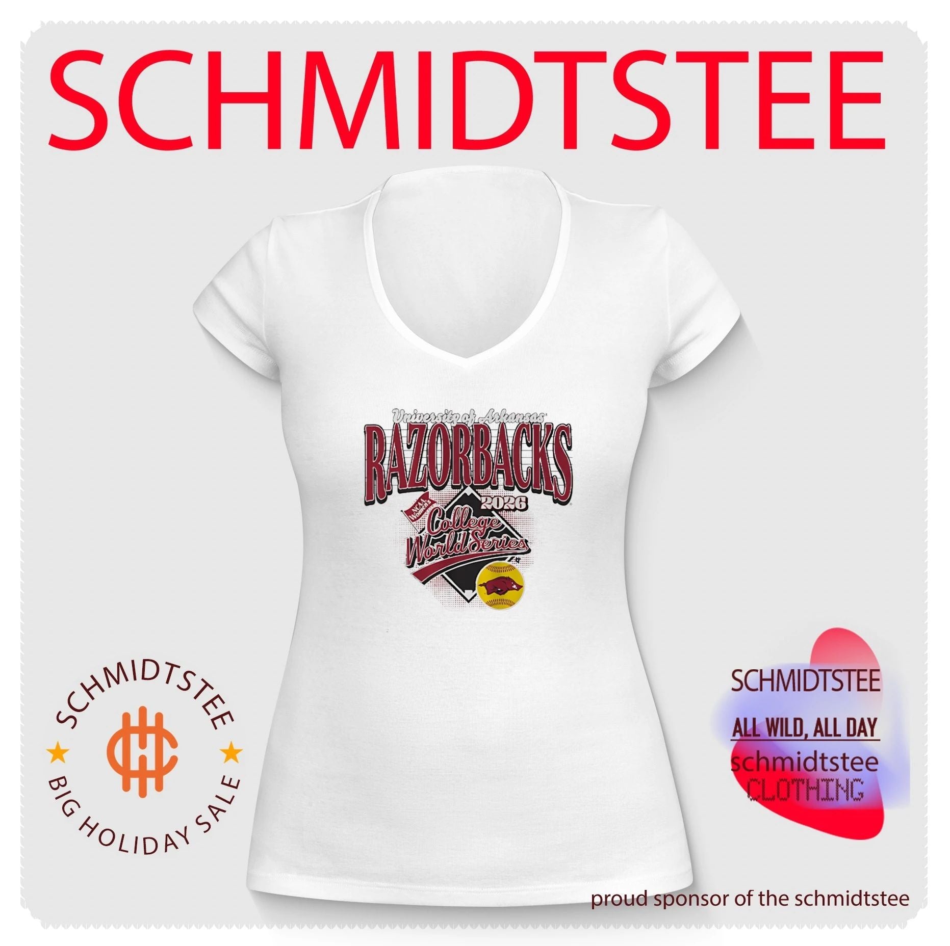 Arkansas Softball 2026 Women’s College World Series shirt
