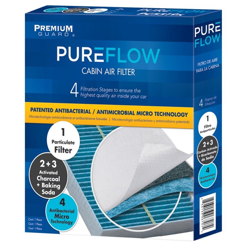 PUREFLOW 2027 Lexus NX450h+ Cabin Air Filter with Antibacterial Technology, PC99237X
