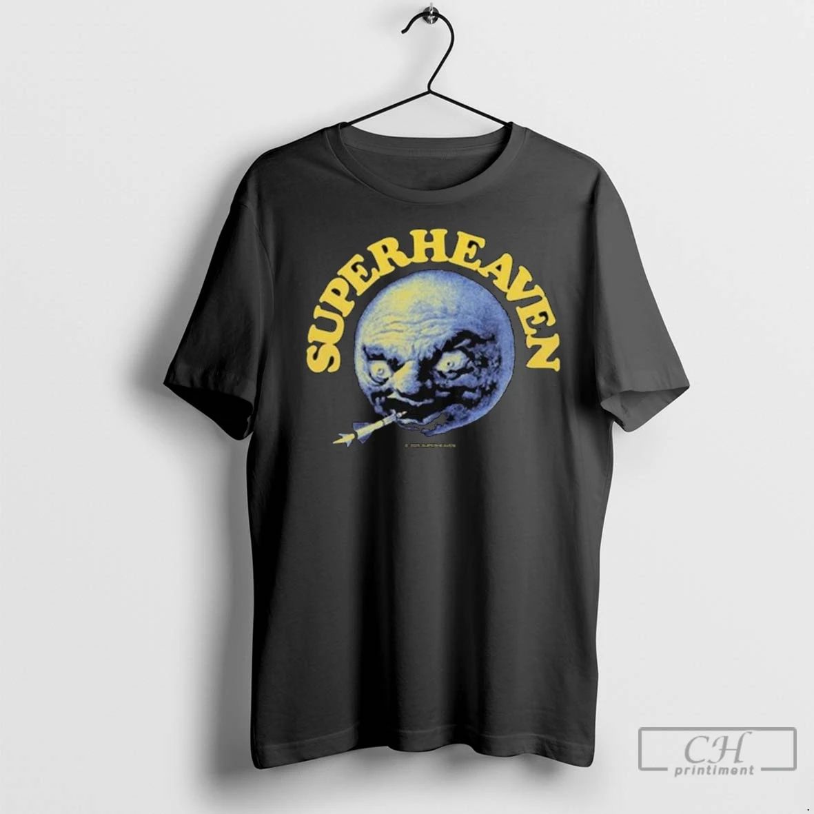 Premium Superheaven Mr Moon Rocket Long Sleve