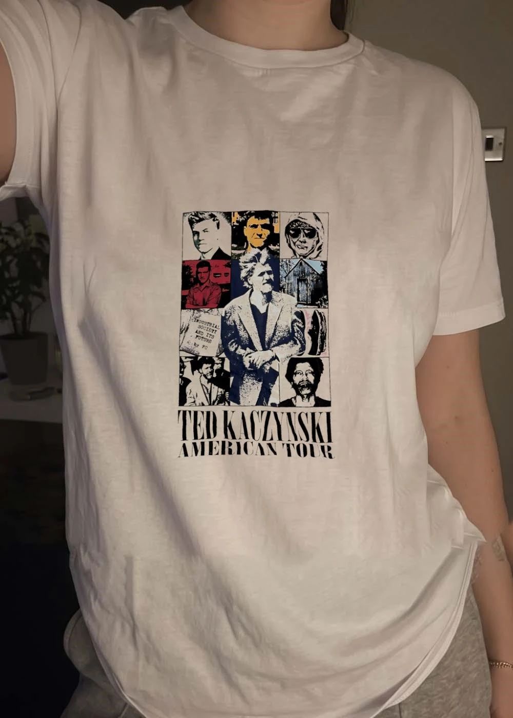 Ted Kaczynski American Tour shirt