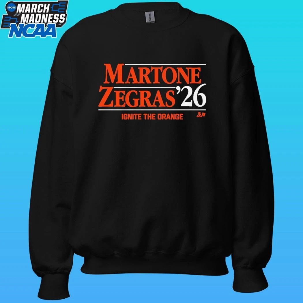 Martone-zegras ’26 Ignite The Orange Shirt
