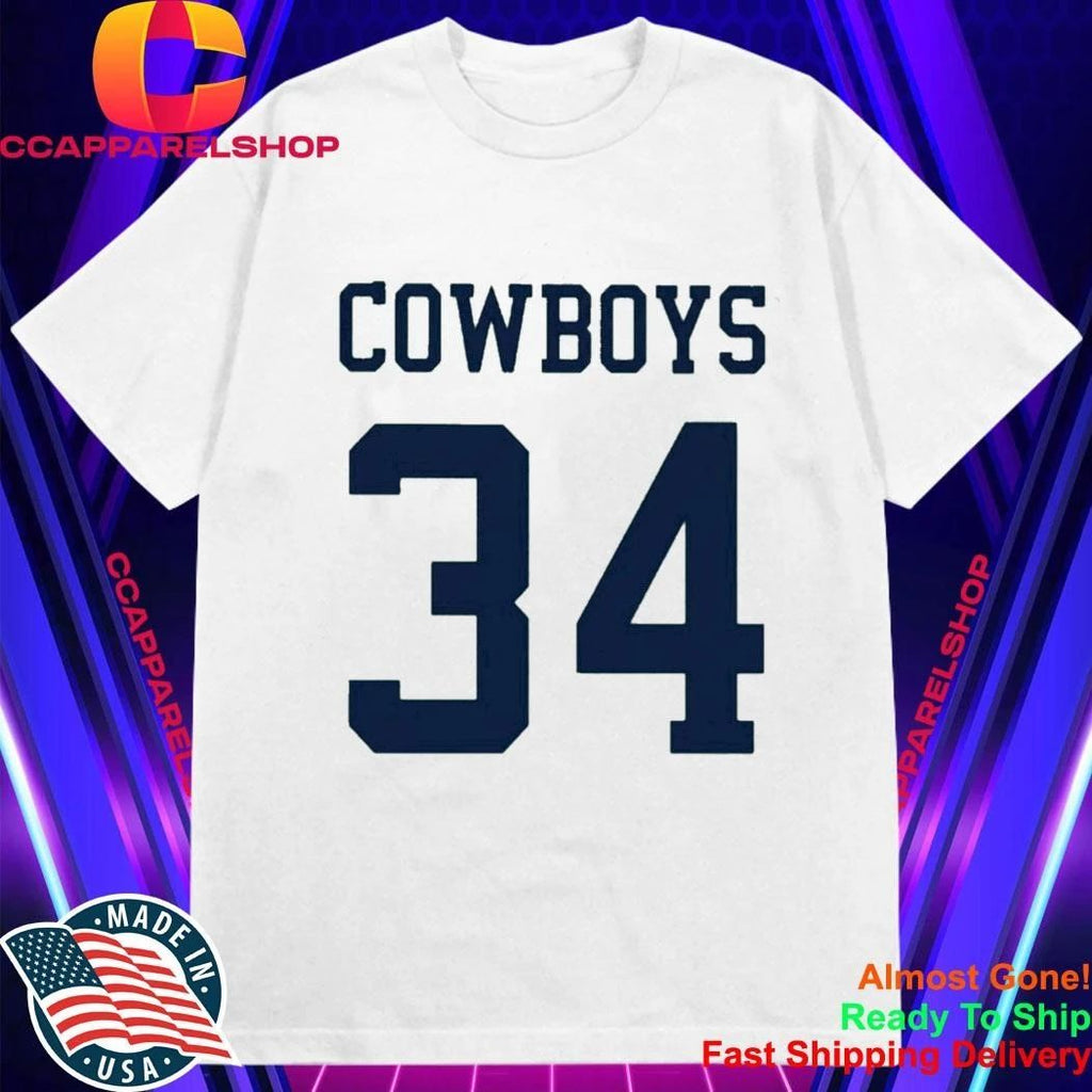 Alan Jackson Cowboys 34 Shirt
