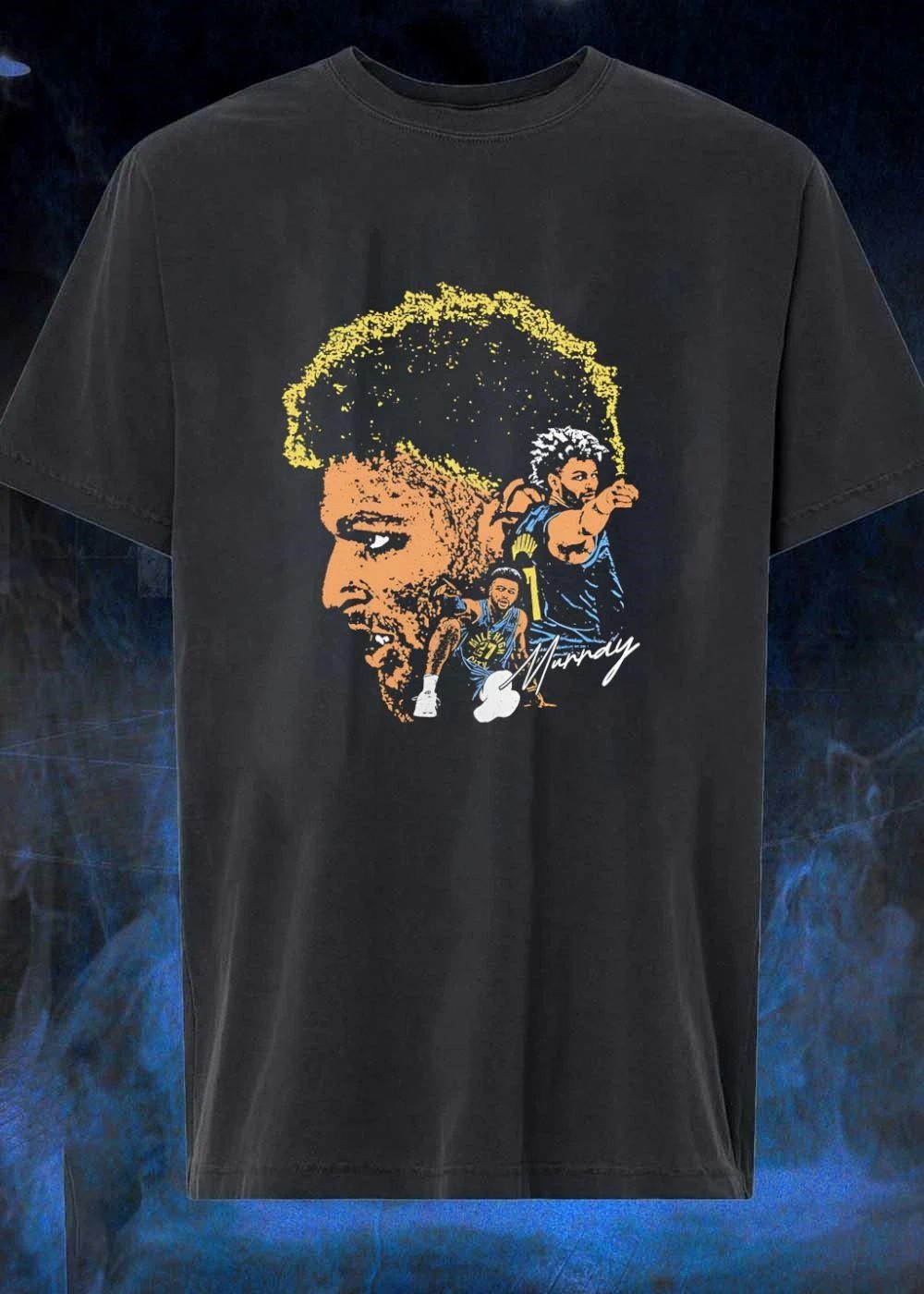 Murray Signature Portrait Denver Nuggets T-Shirt