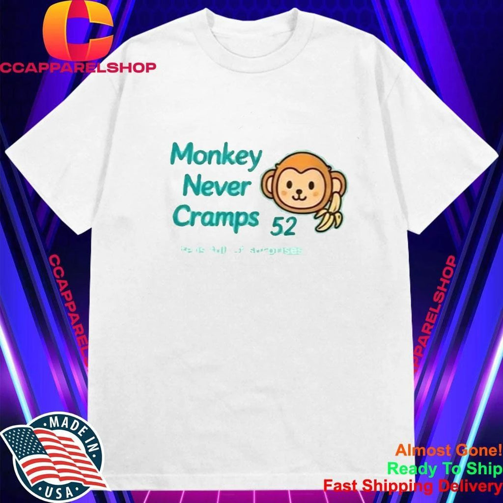 Munenori Kawasaki Monkey Never Cramps Shirt