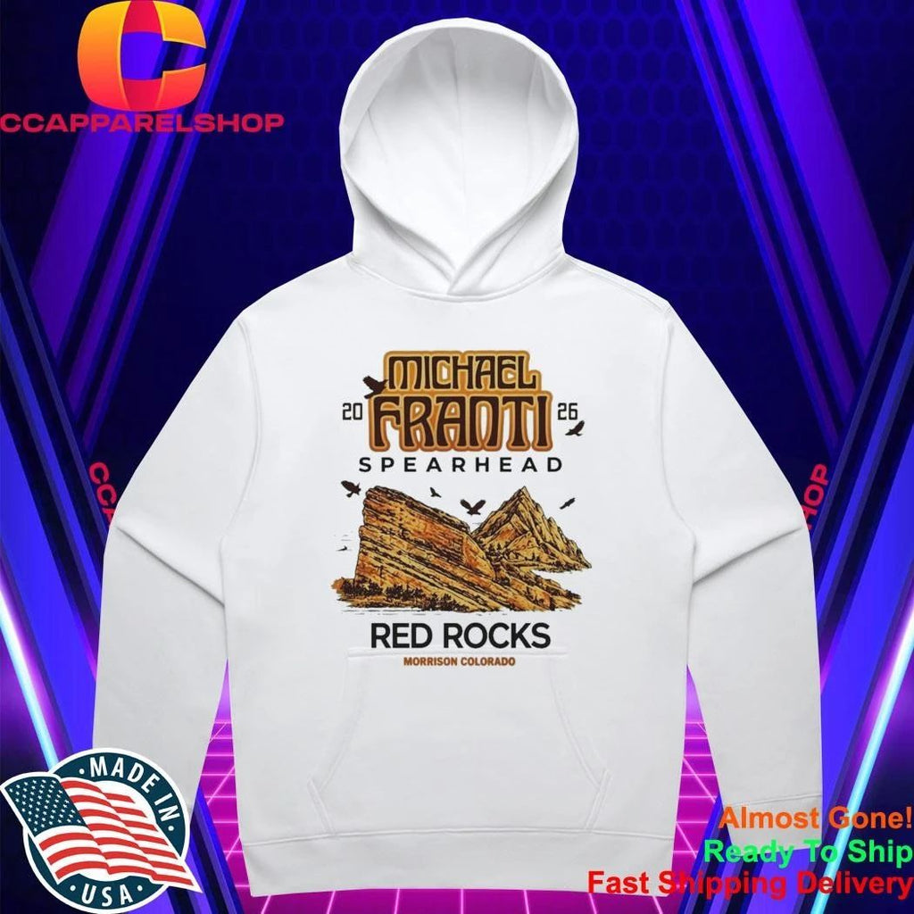 Michael Franti Morrison 2026 Red Rocks Amphitheatre Shirt