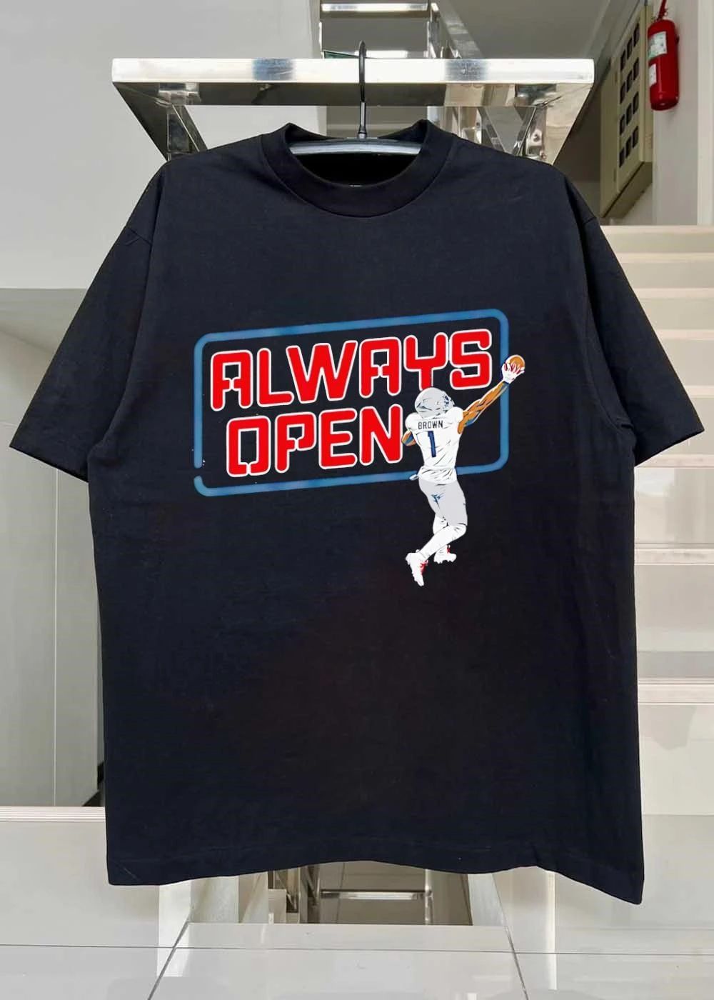 Always Open Brown 1 Autograph Signature Football shirt