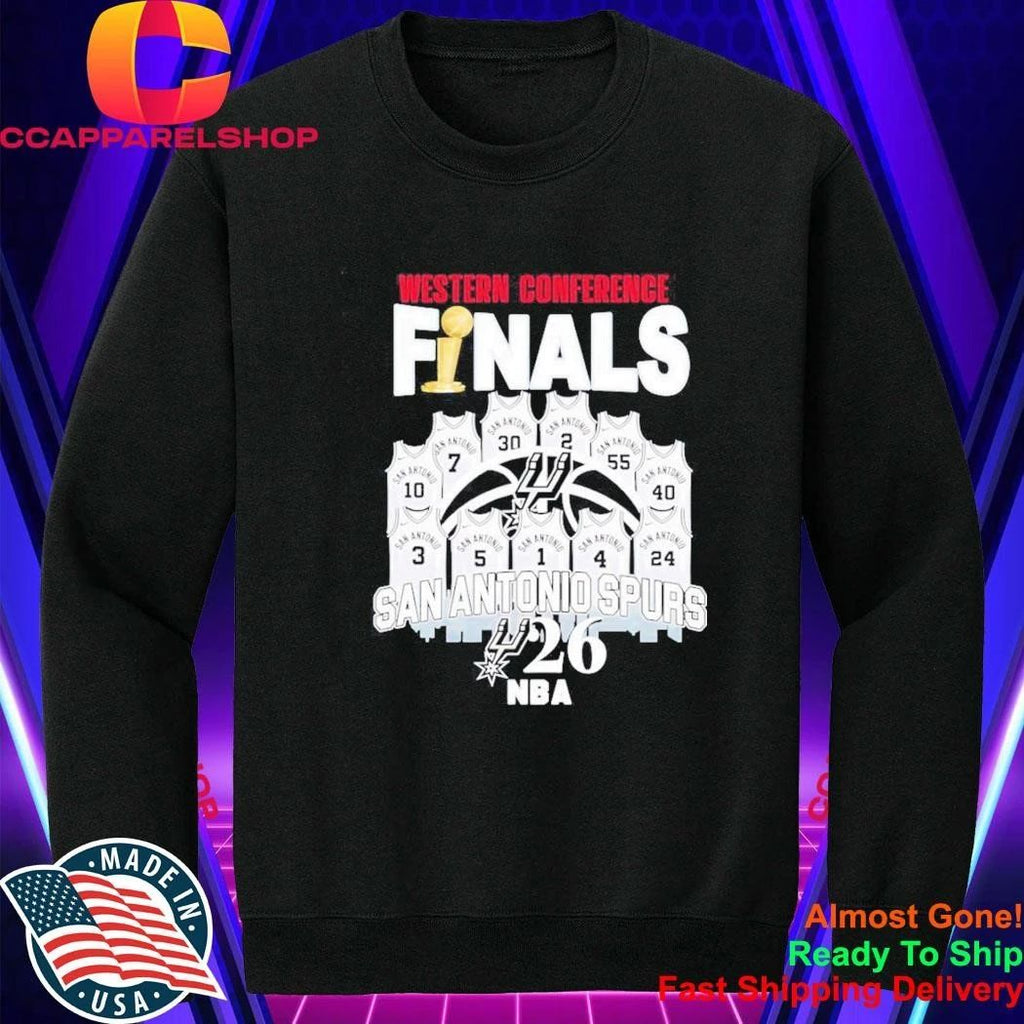 Western Conference Finals San Antonio Spurs 26 NBA Player Shirt