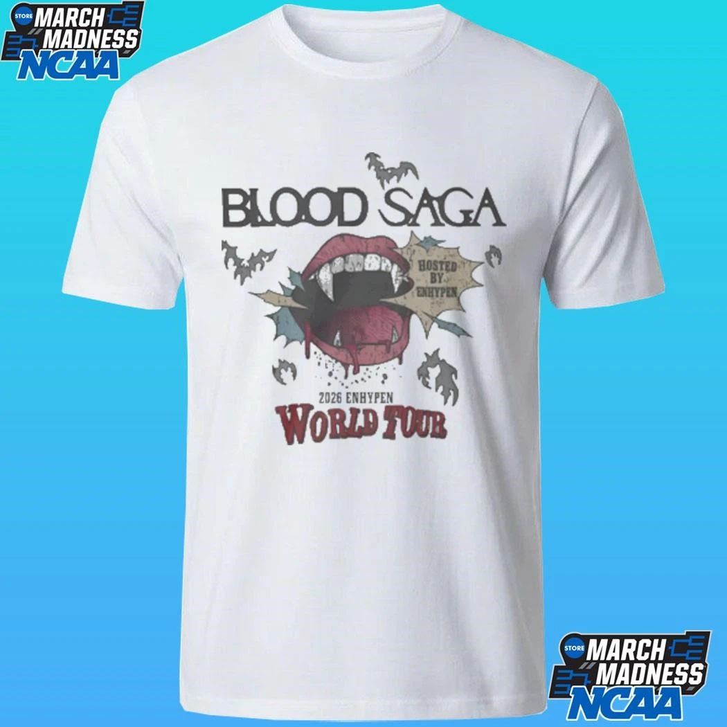 Enhypen Blood Saga World Tour Shirt