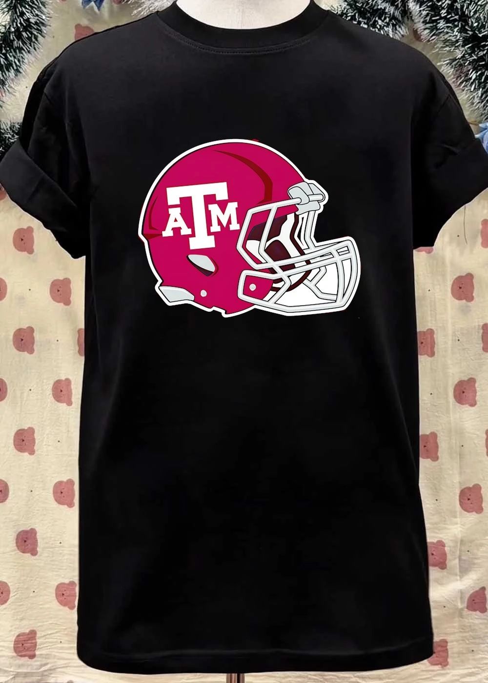 Texas A&M American Football helmet shirt