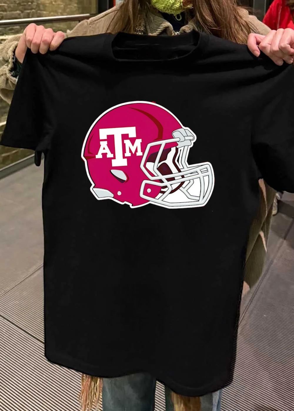 Texas A&M American Football helmet shirt