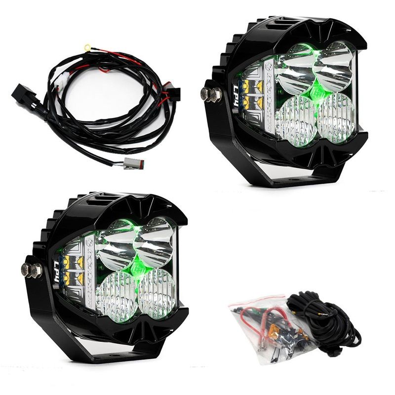 LP4 Pro Driving/Combo LED Light Pod Pair Universal Fit