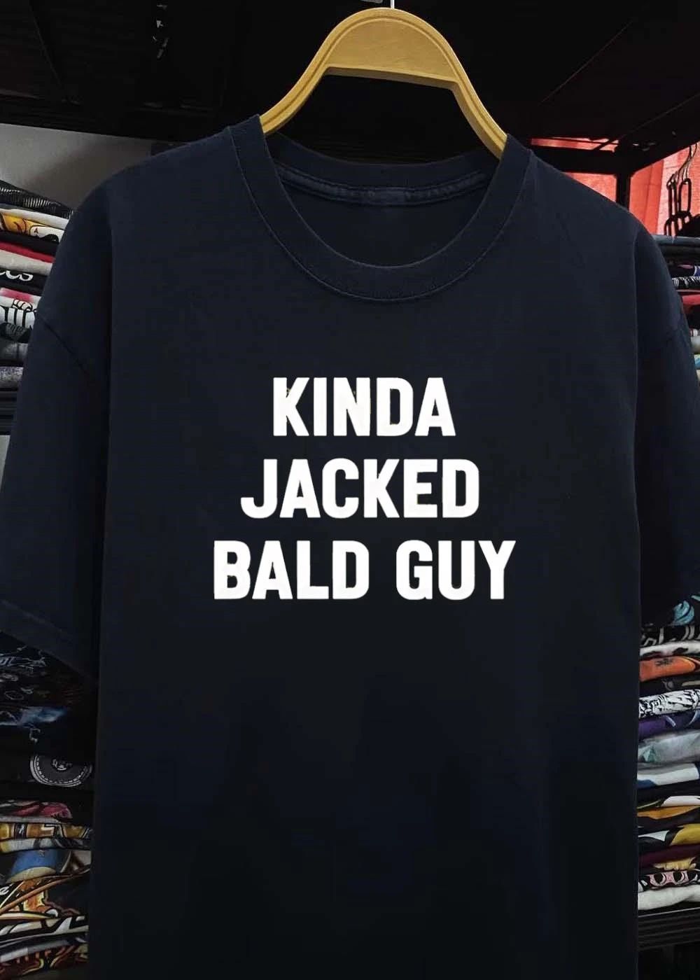 Kinda Jacked Bald Guy T-Shirt