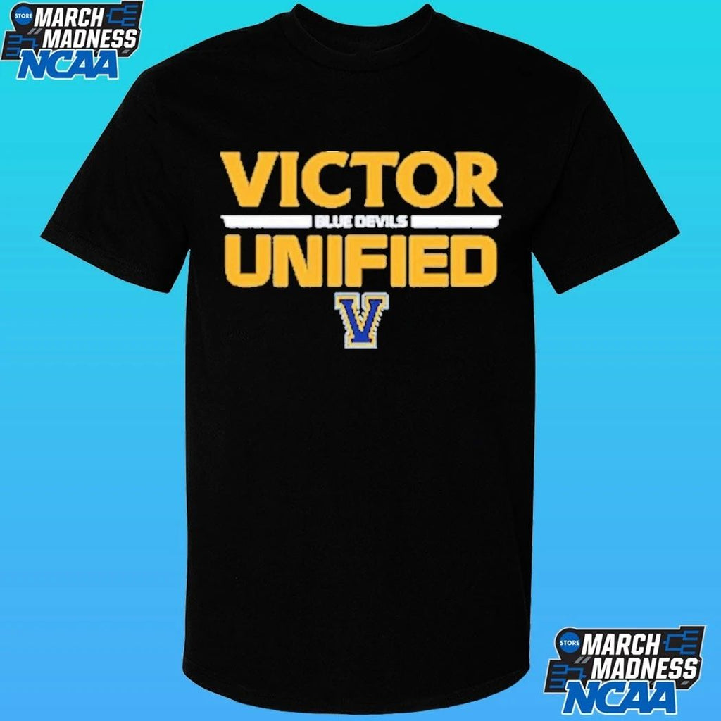 Victor Blue Devils Unified Basketball Team Shirt
