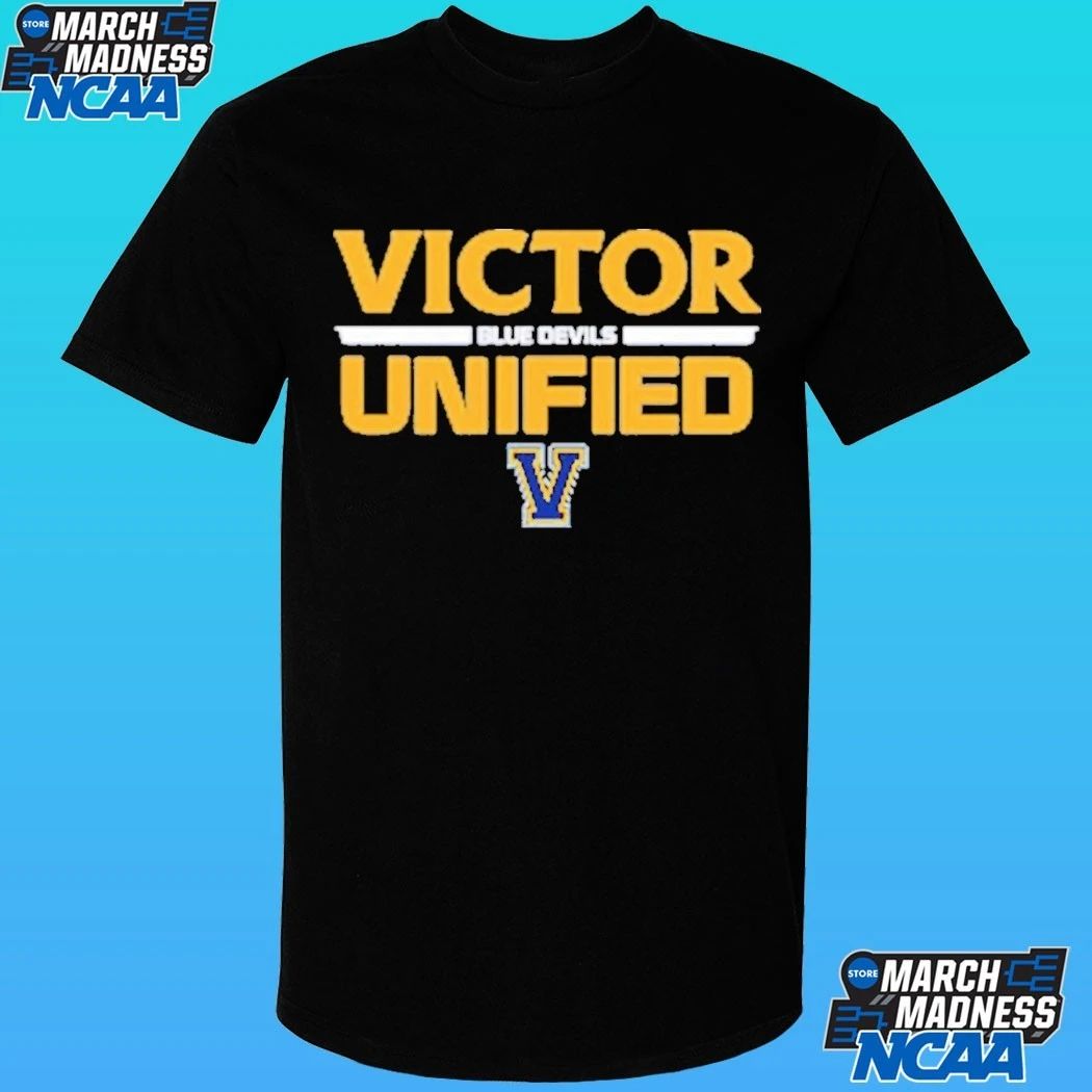 Victor Blue Devils Unified Basketball Team Shirt