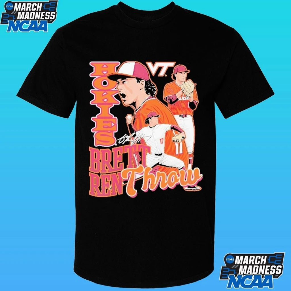 Virginia Tech Hokies Baseball Hokies Brett Renthrow Shirt