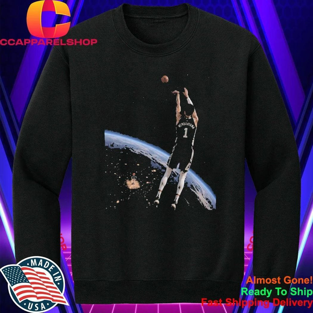 Wemby Alien Victor Wembanyama 3 Points Shirt
