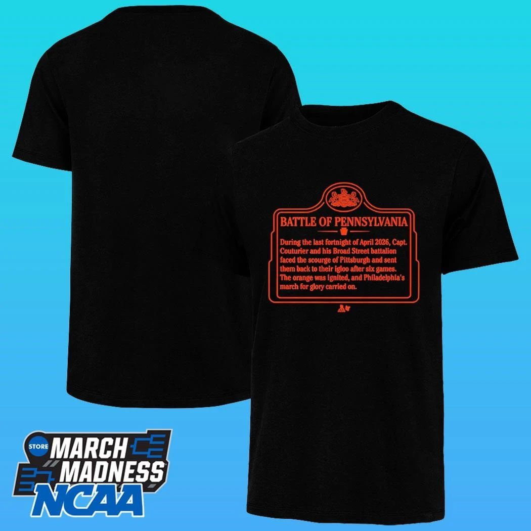 Philadelphia Hockey The Battle Of Pennsylvania During The Last Fortnight Of April 2026 Shirt