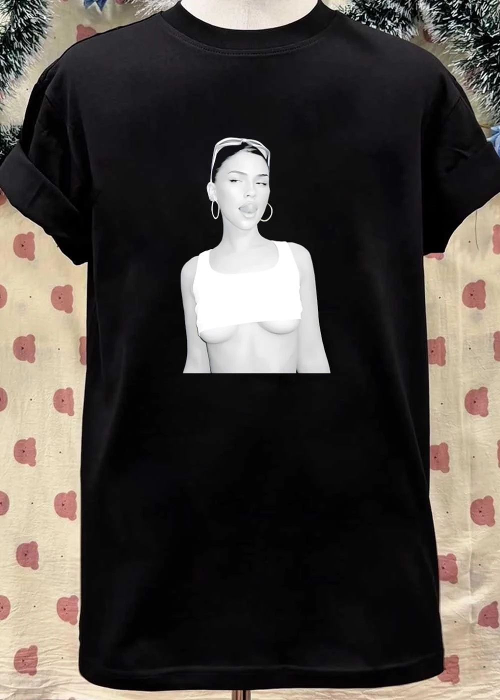 Cropped tank top shirt