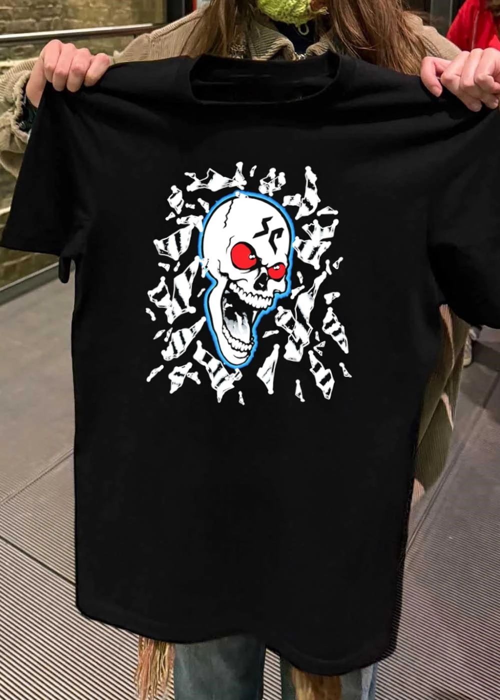 SC Skull Breaking Glass T-Shirt