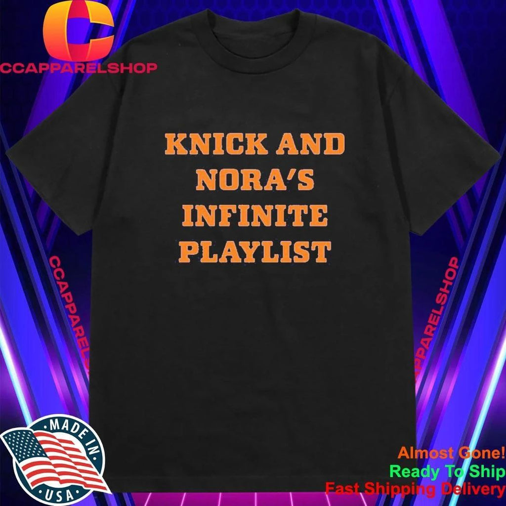 Knick And Nora’s Infinite Playlist Shirt