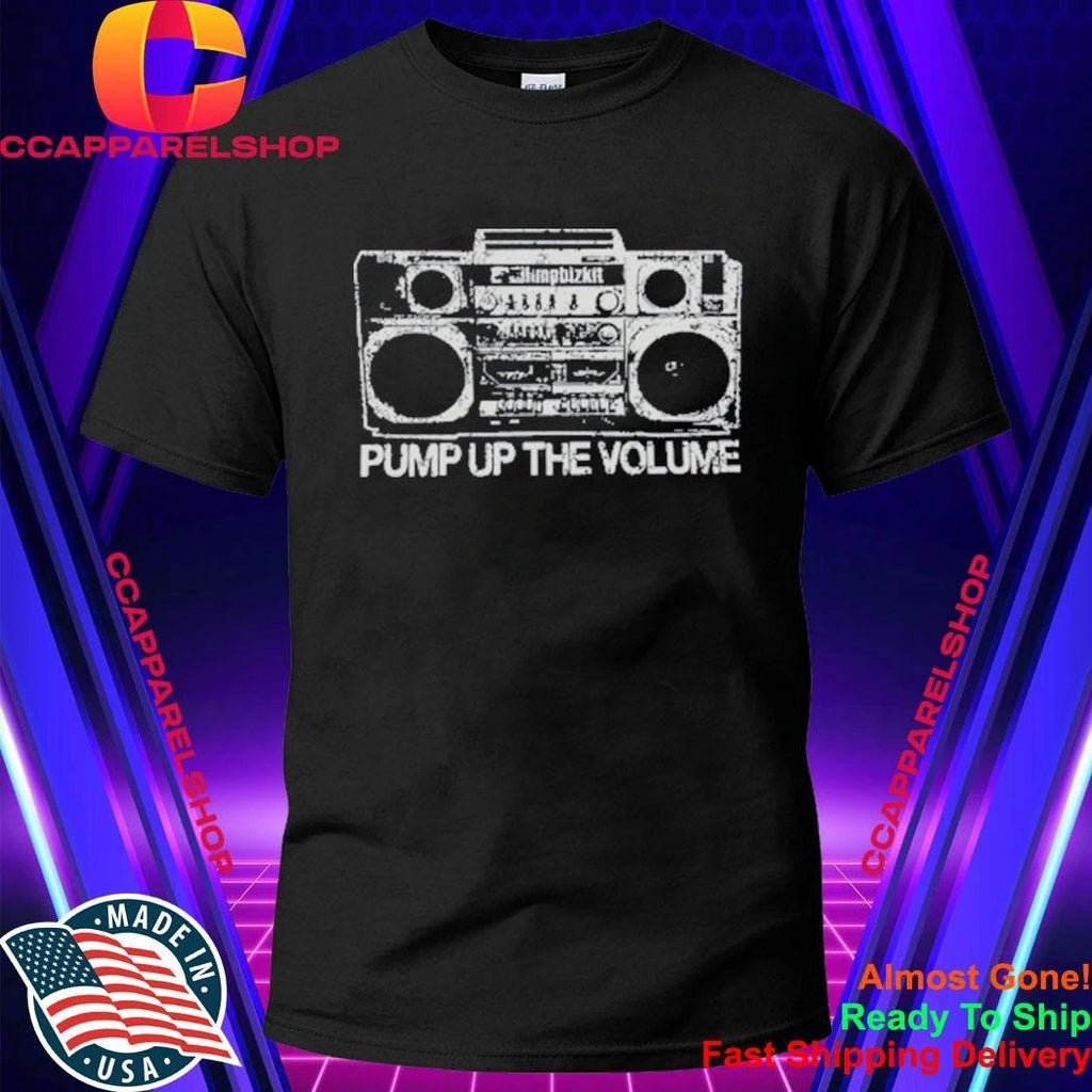 Limp Bizkit Boombox Pump Up The Volume Shirt