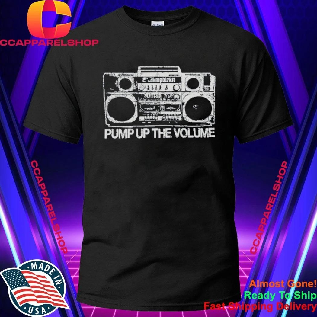Limp Bizkit Boombox Pump Up The Volume Shirt