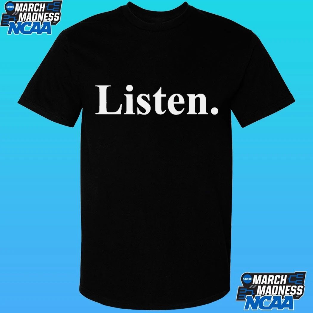 Zak Butters Wearing Listen Shirt