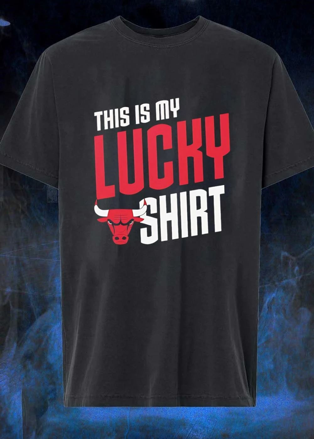 Chicago Bulls Fan Apparel This Is My Lucky Shirt Chicago Bulls T-Shirt