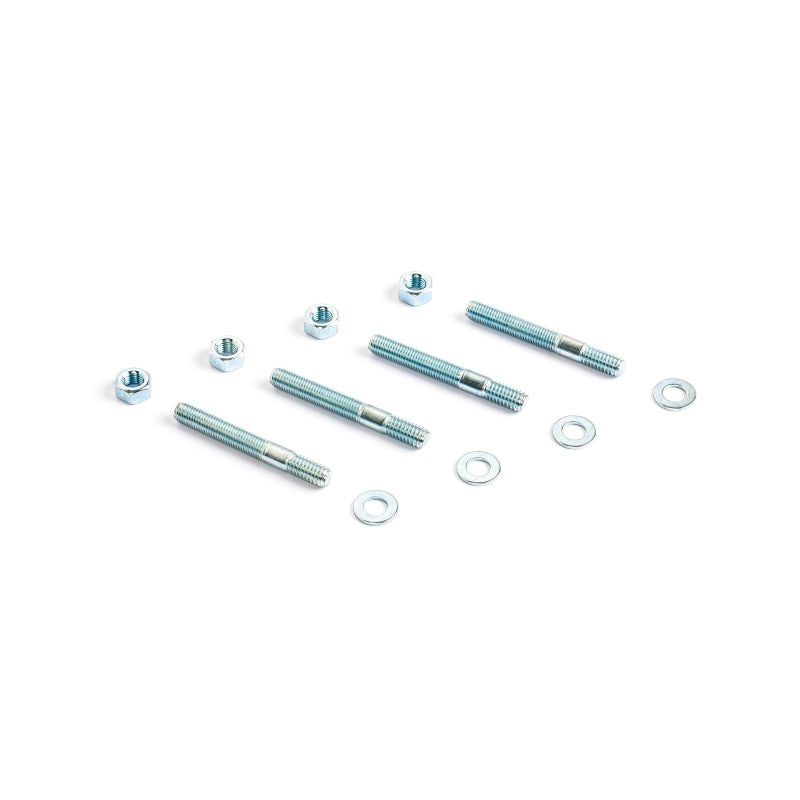 Cometic Carburetor Studs 2 1/2in Zinc Plated – Set of 4 With Washers and Nuts