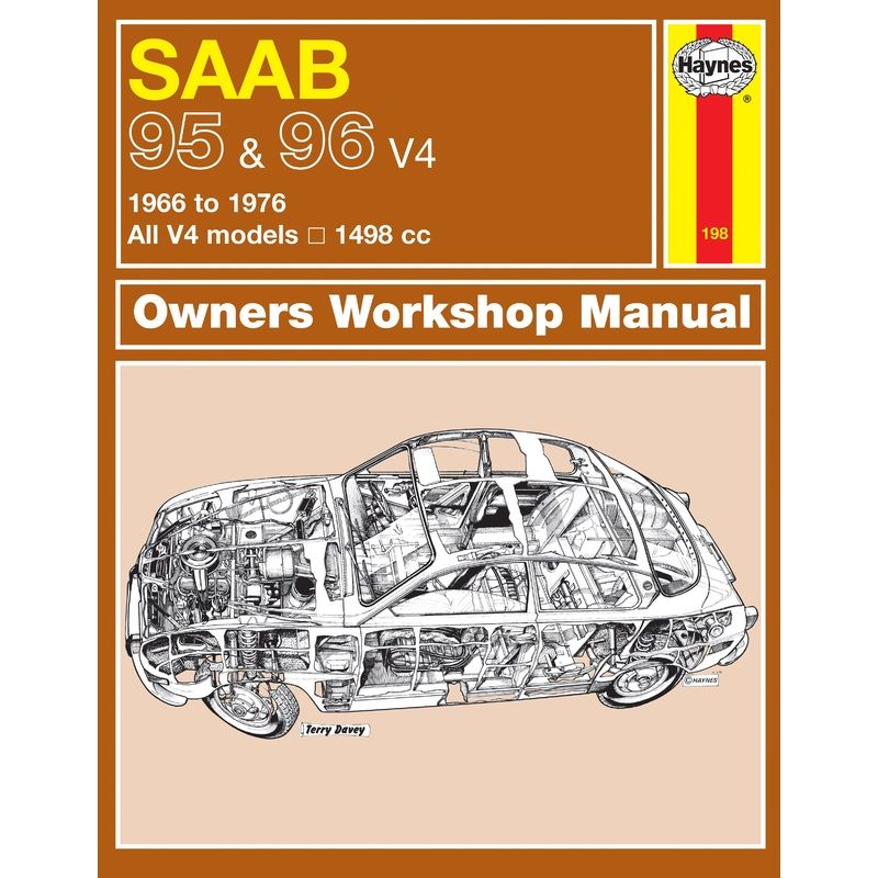 Saab 95 & 96 Petrol (66 – 76) Haynes Repair Manual
