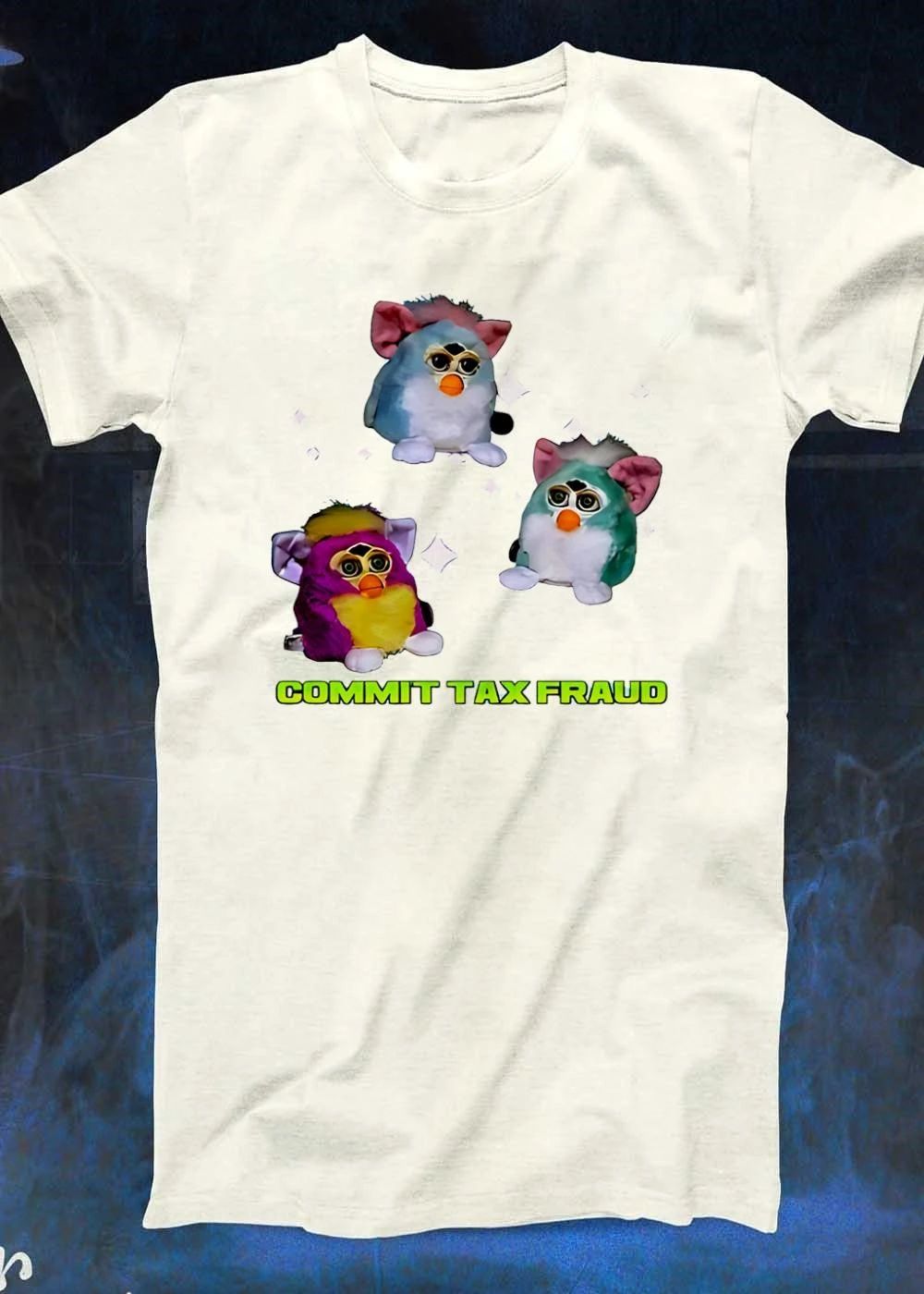 Furby Aesthetic Commit Tax Fraud T-Shirt