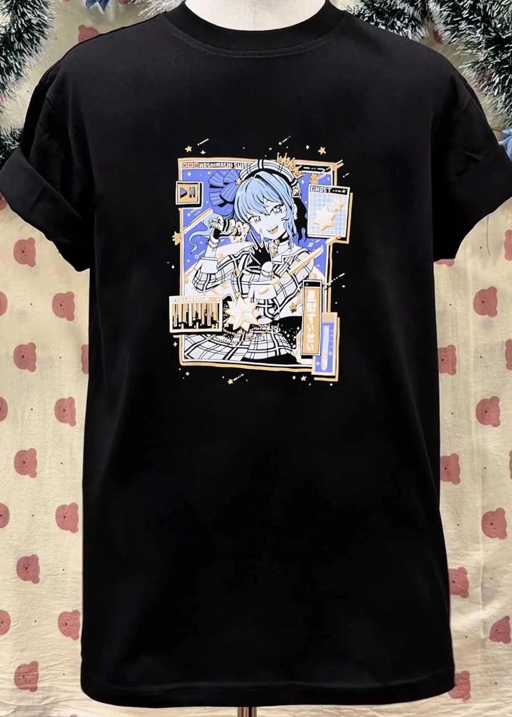 Hoshimachi Suisei GHOST Stellarstill VTuber Idol Shirt