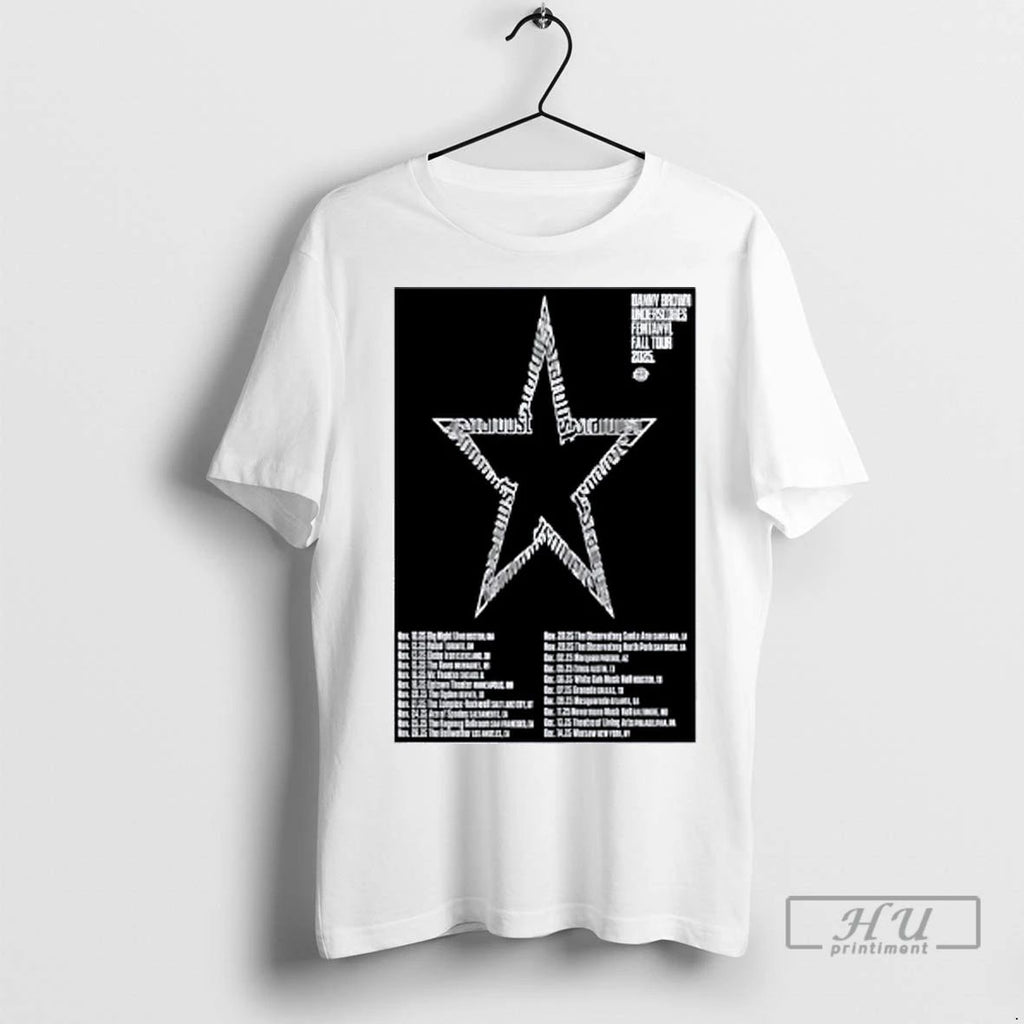 Officials Danny Brown Concert Tour T Shirt