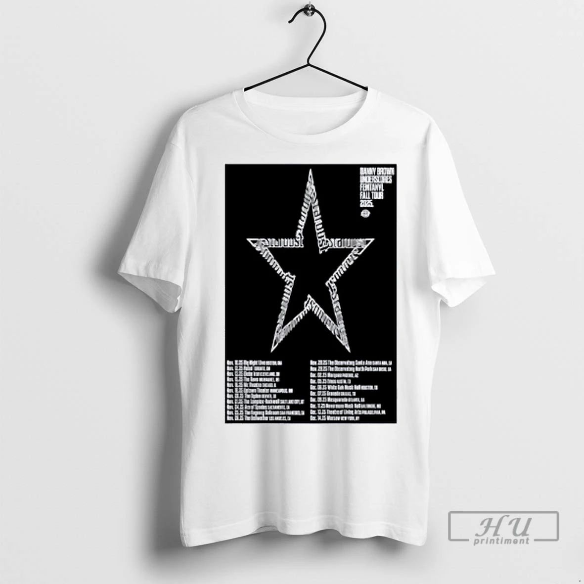 Officials Danny Brown Concert Tour T Shirt